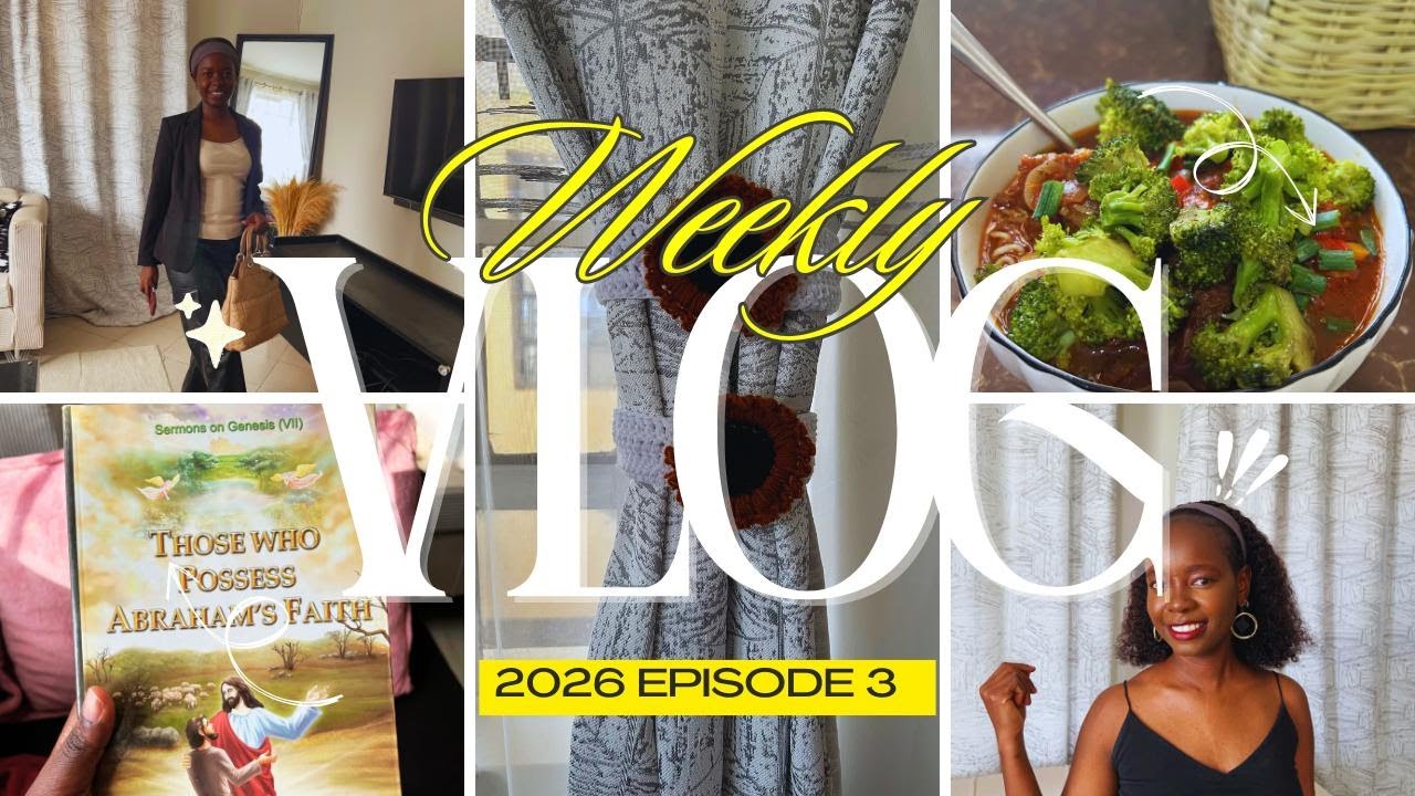 Days in my Life Living in Nairobi | Meal prep | weekly reset | Crocheting | Productivity