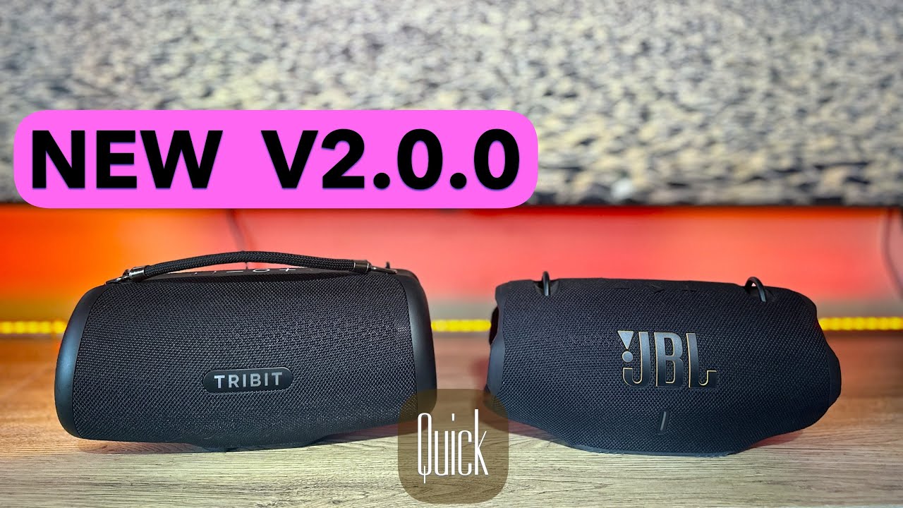 TRibit StormBox Lava 😮 NEW Firmware V2.0.0  vs JBL Xtreme 4 & Opinion in Subtitles