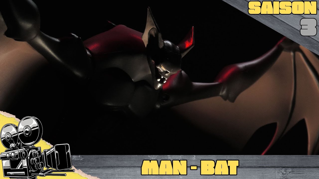 MAN BAT, BATMAN ANIMATED SERIES, MCFARLANE TOYS