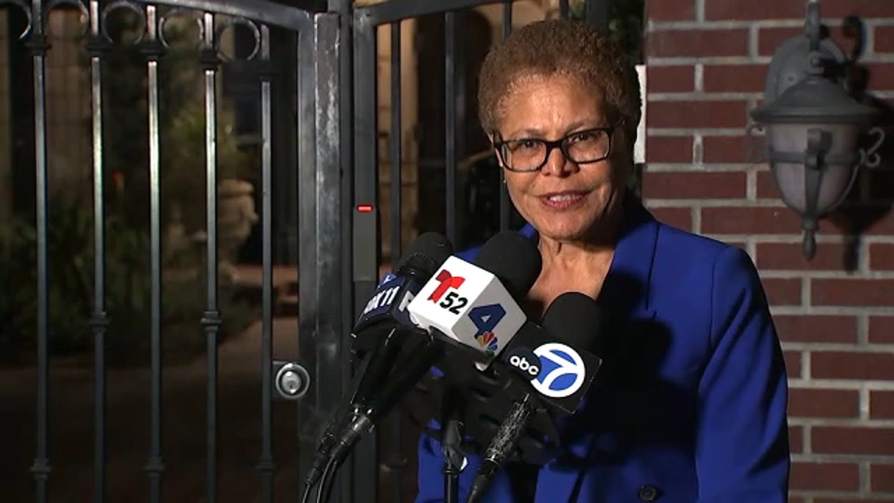 LIVE: Mayor Bass speaks after arrests made in DTLA protest