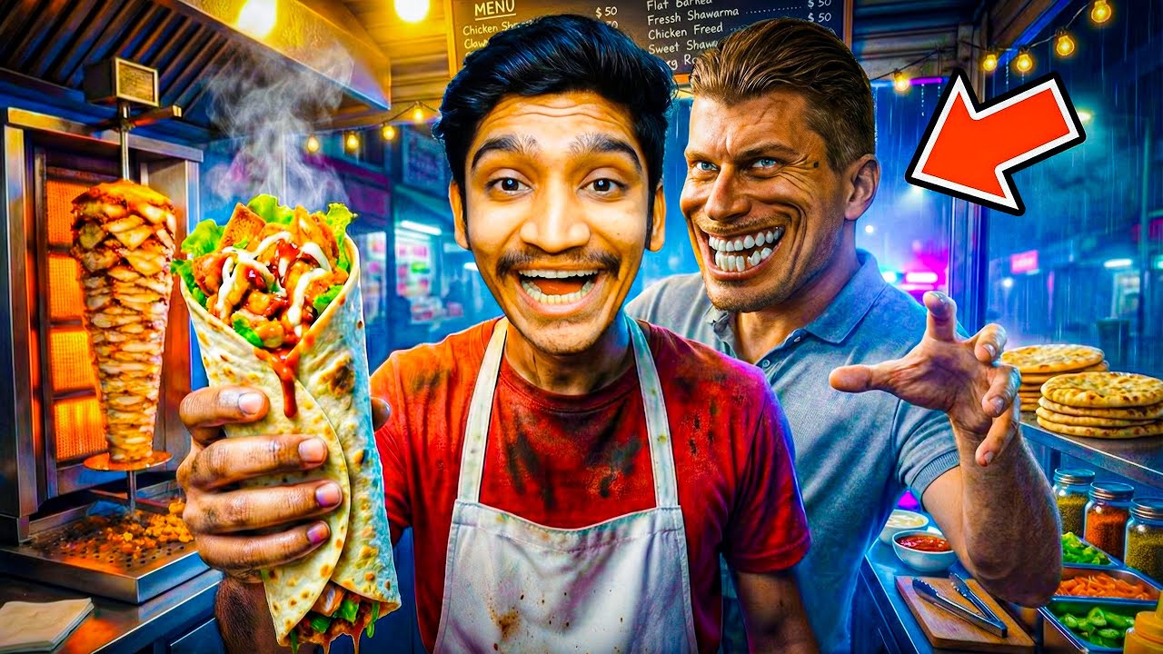 I Opened the BEST Shawarma Shop in Roblox! 🌯 (Scary Game)