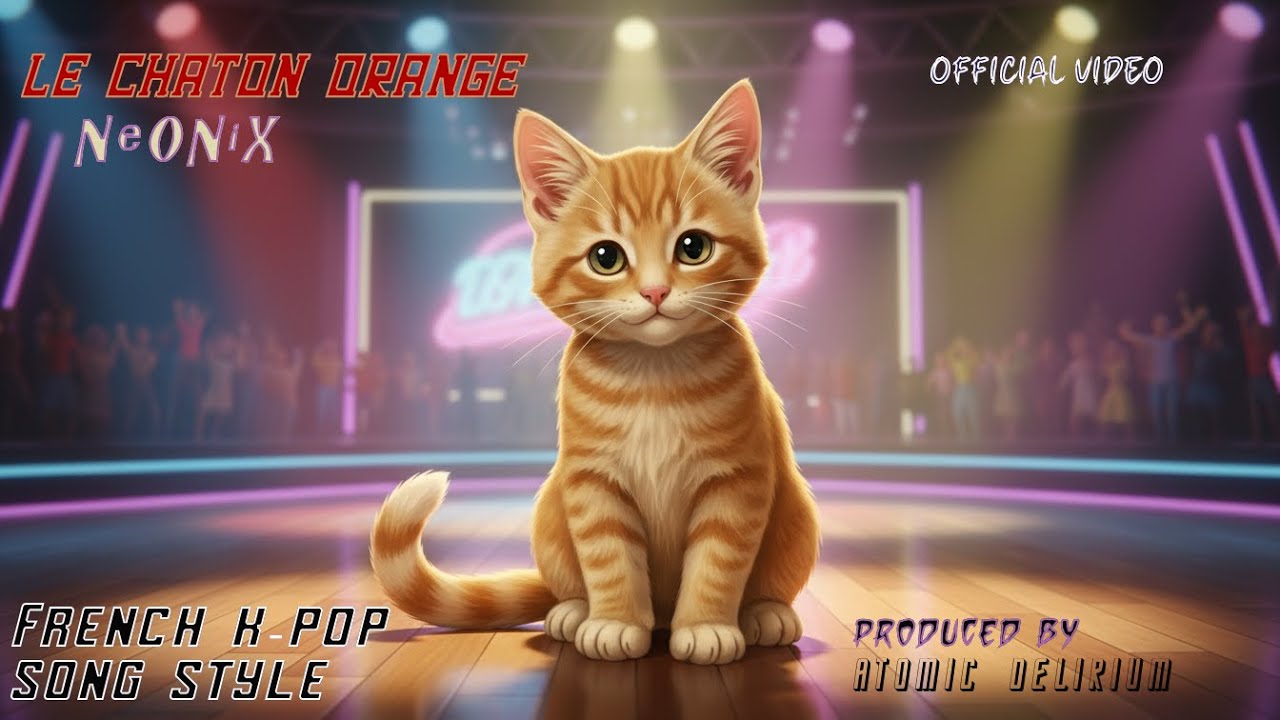 NeONiX  -  Le chaton Orange (french k-pop song style)