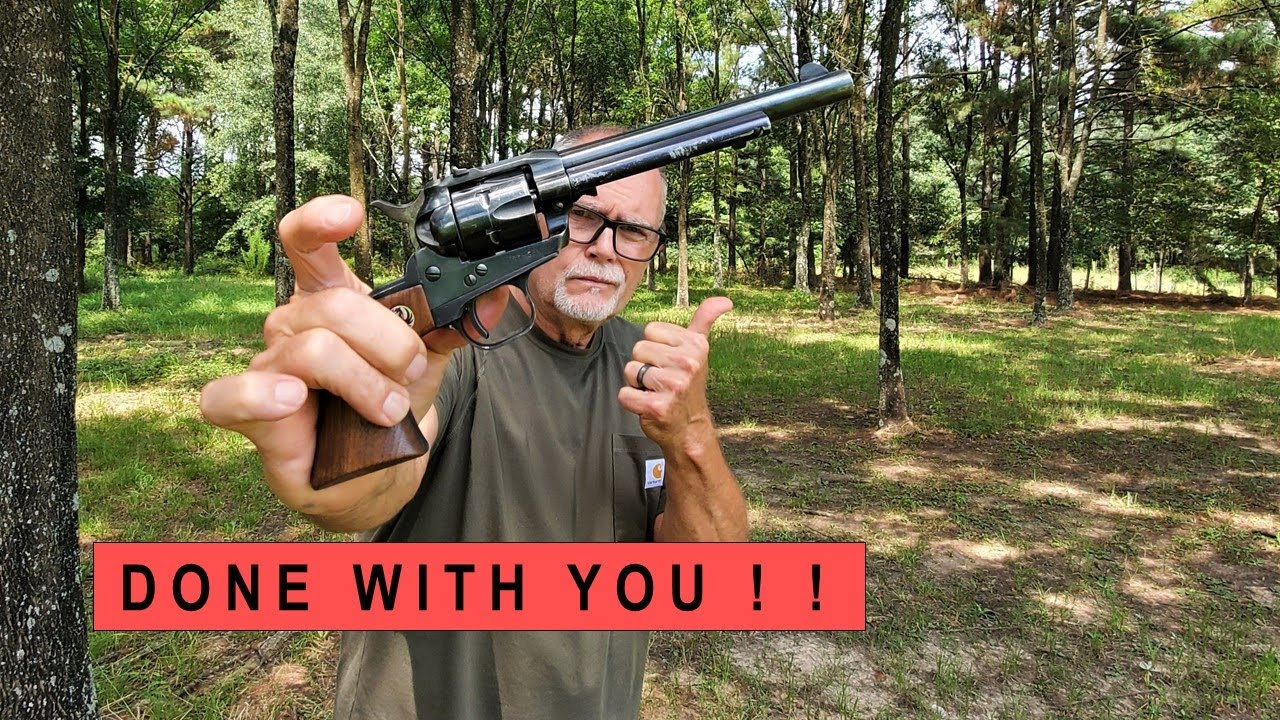 Ruger Single-Six Is Done ! ! ! But It's a cylinder stop, not a pawl ! ! !
