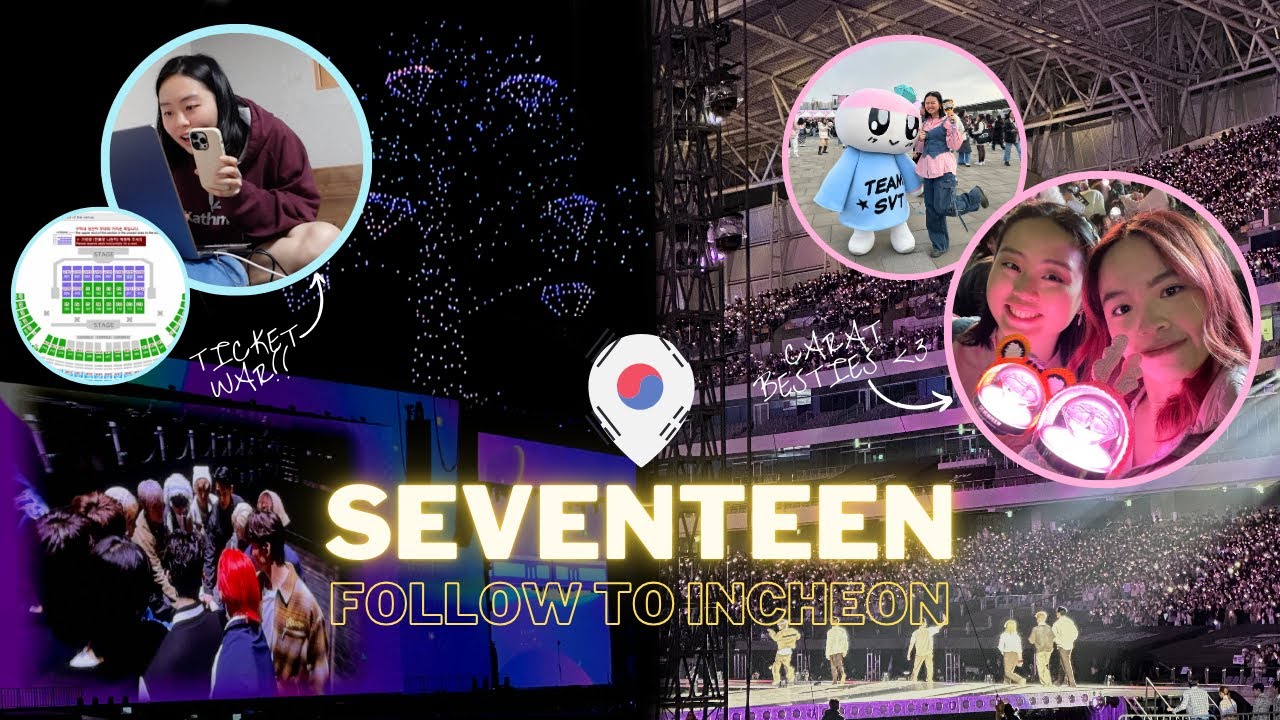 We got SO LUCKY for our 1st SEVENTEEN CONCERT in Korea?! 😭💎 From ticket war to concert D-day!!