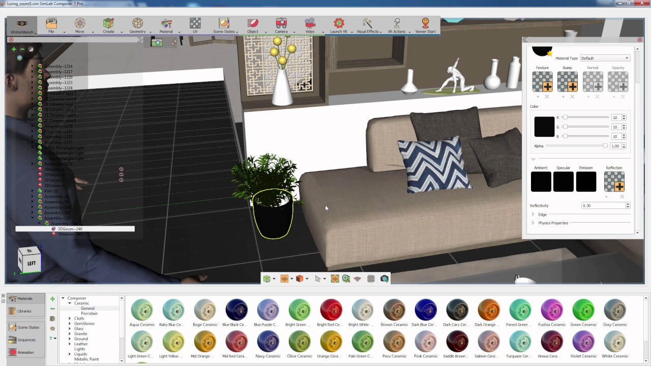 Introduction to SimLab Composer VR edition