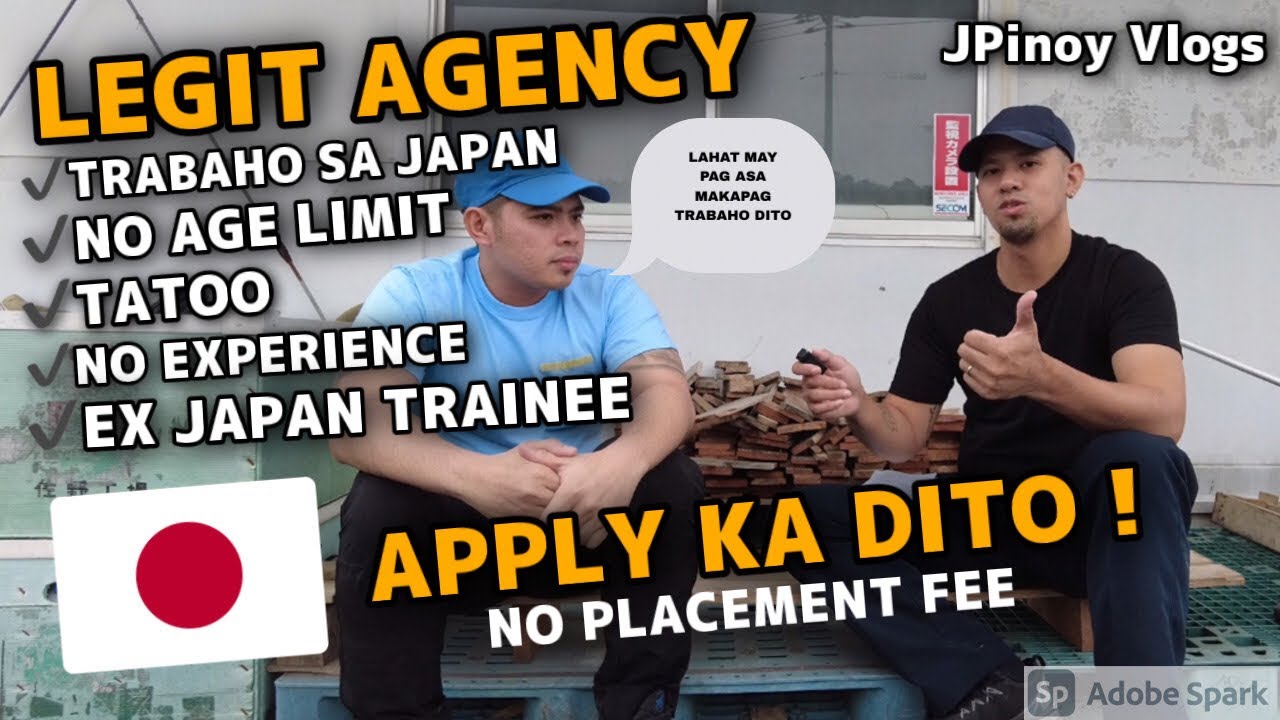 Trabaho sa Japan | No Placement Fee | Legit Agency
