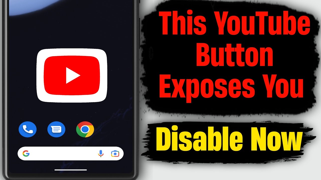 This Hidden YouTube Button is Exposing Everything - Disable it Now!