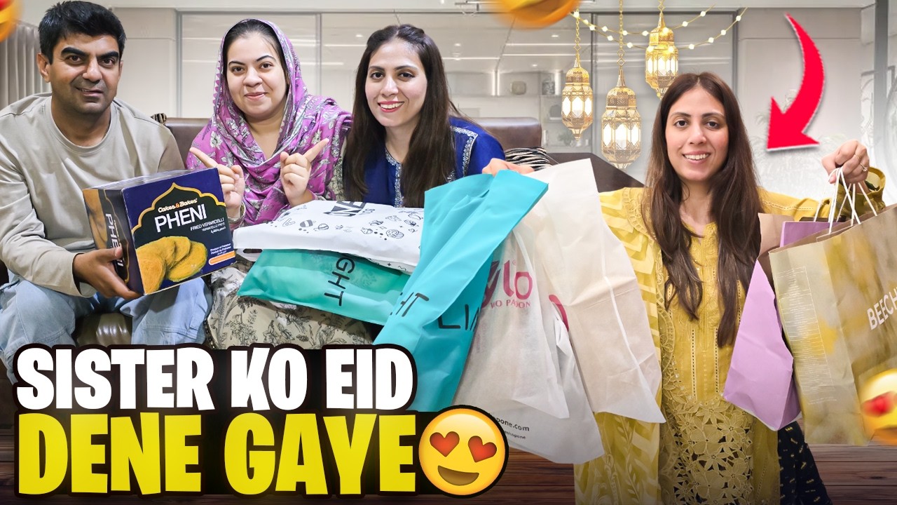 Nand Ke Ghar Eid Dene Gaye l Finally Sub Ki Eid Shopping Complete Ho Gayi 🛍️👠