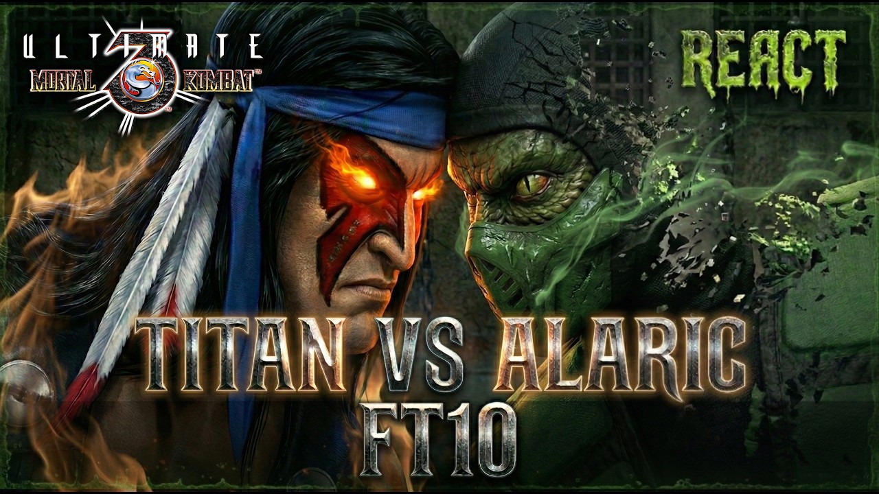 TITAN VS ALARIC - FT10 - ULTIMATE MORTAL KOMBAT 3 #ultimatemortalkombat3 #fightcade #umk3online