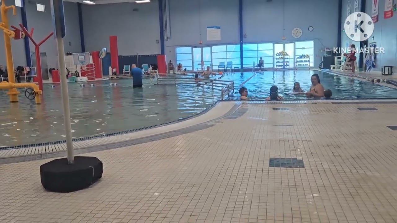Tilee go to swim class at the YMCA