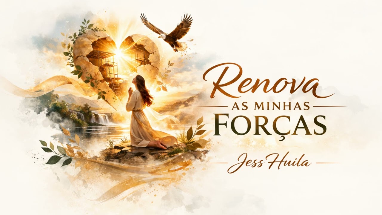 QUANDO ESTOU CANSADA DEMAIS PARA CONTINUAR... Deus me renova! (Música Autoral - @jesshuila )