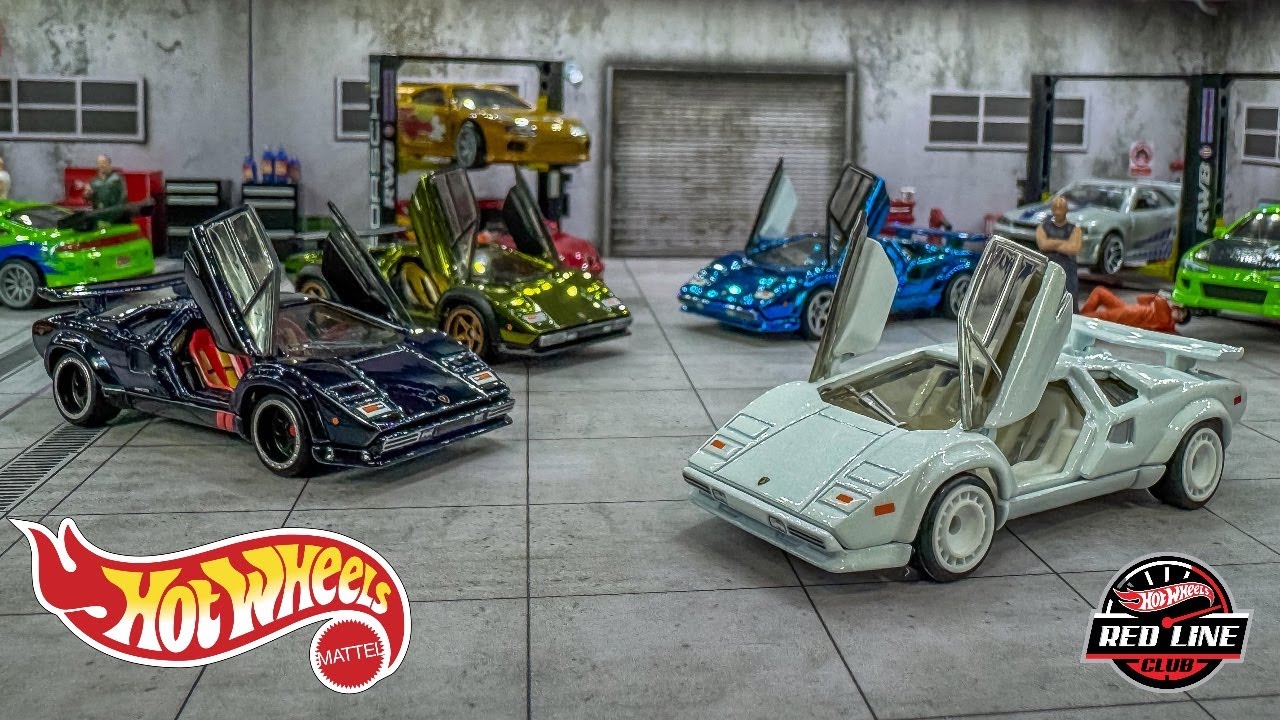 Распаковка НОВЕЙШЕГО Hot Wheels RLC Lamborghini Countach LP 500 S