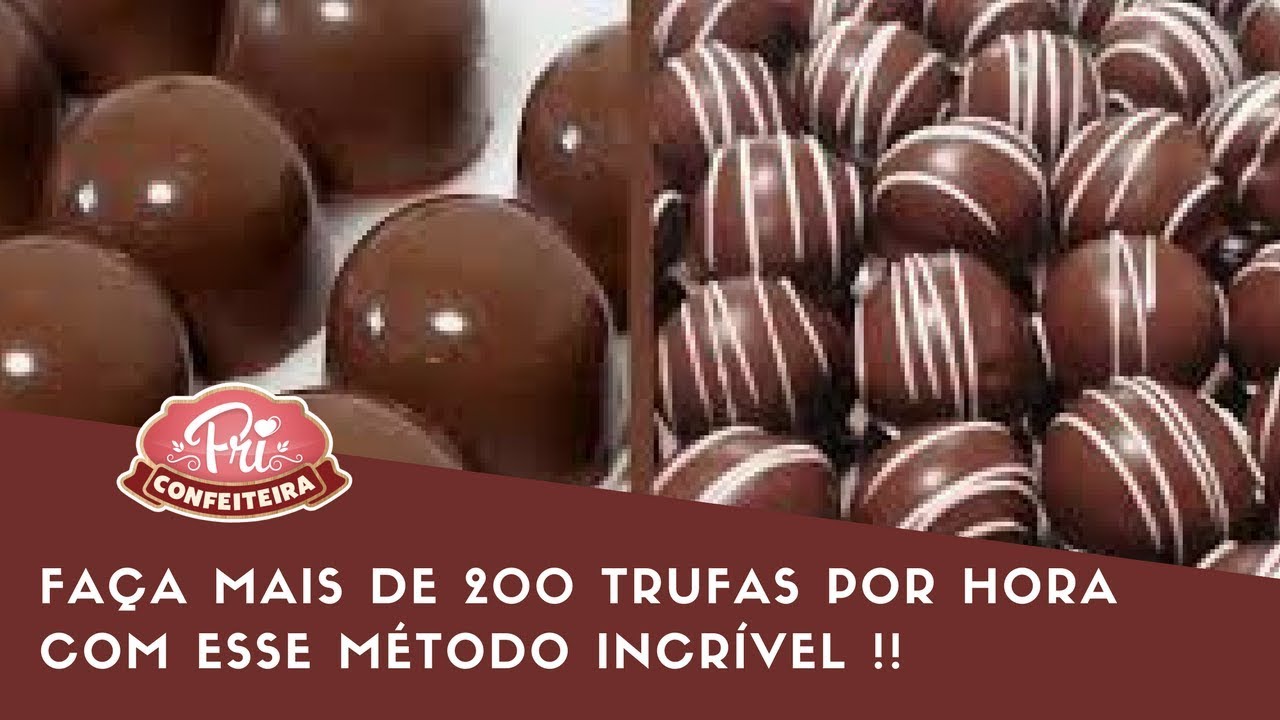 Trufas Insufladas - Ganhe Muito Dinheiro Produzindo mais de 200 Trufas por Hora!!!