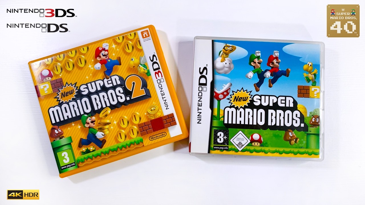 New Super Mario Bros. 1 & 2 (Nintendo DSi LL and New 3DS XL)