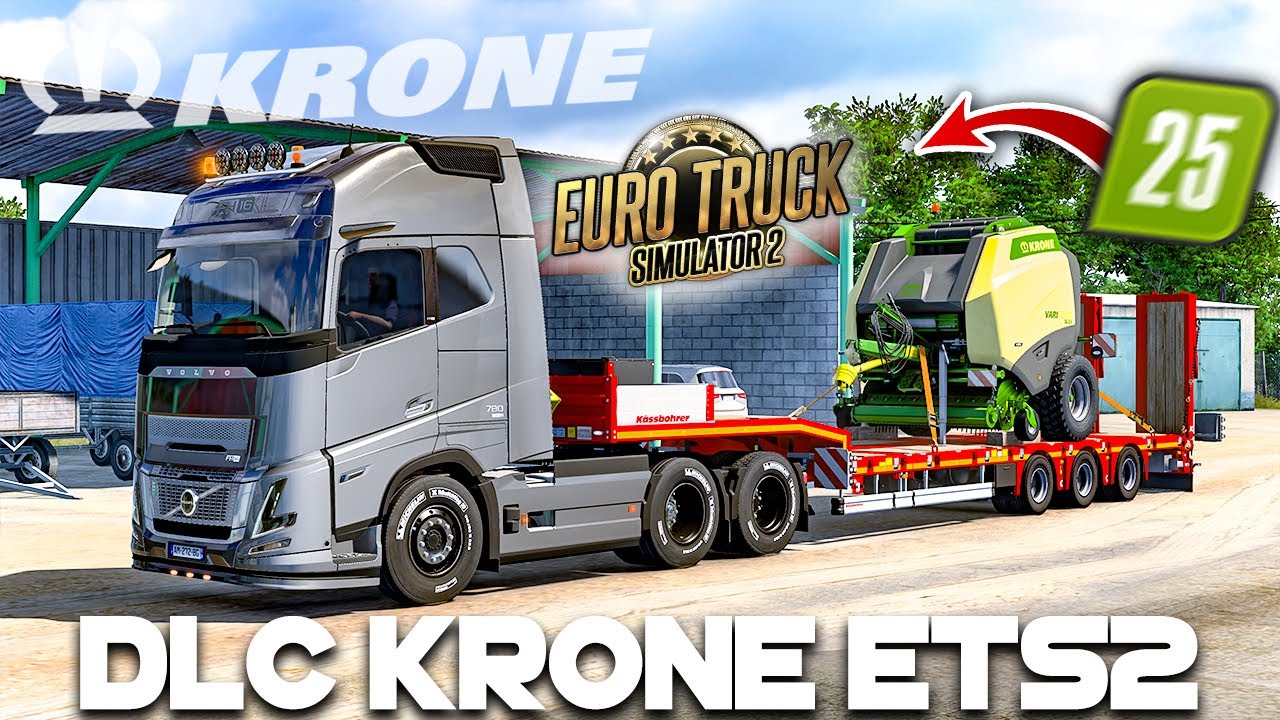 WHEN FS25 COMES TO ETS2!!! 🤯 Krone Agriculture DLC! - Eurotruck simulator 2