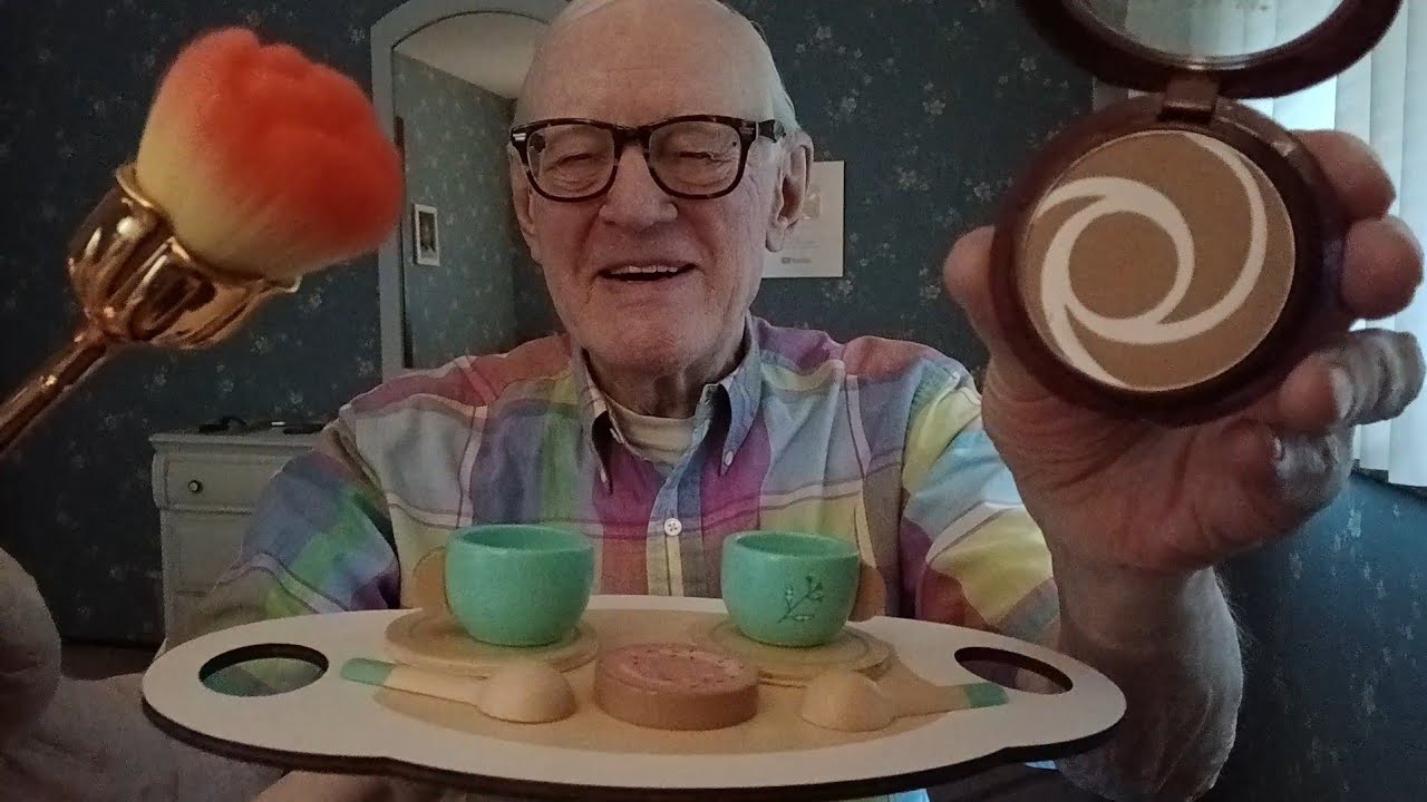 ASMR Дедушка 60 минут наносит макияж — Интерактивная ролевая игра «Выбери и выбери макияж»