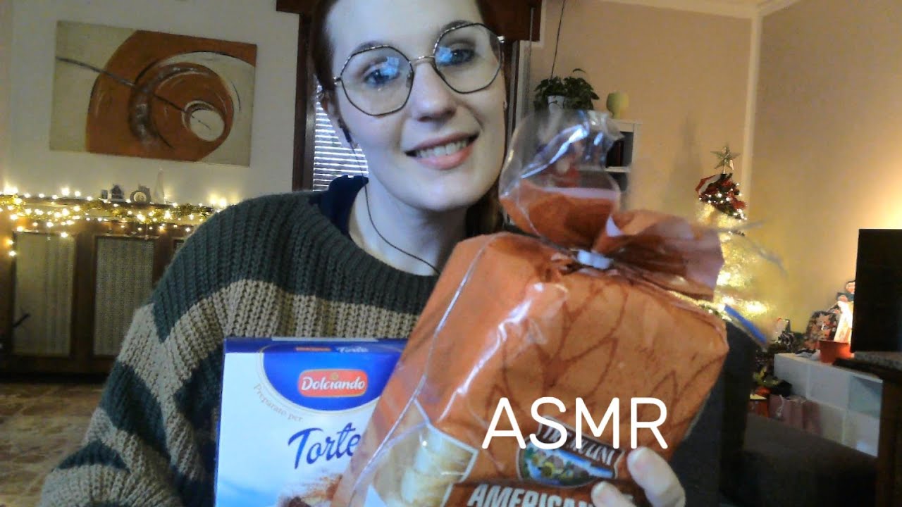 ASMR - svuota spesa chiacchierando insieme