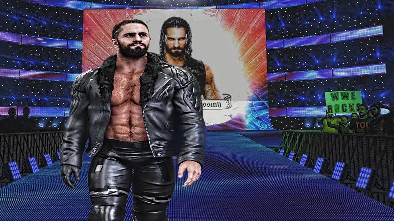 The PERFECT Seth Rollins  MONDAY NIGHT MESSIAH  Entrance in WWE Games WWE2K Mods