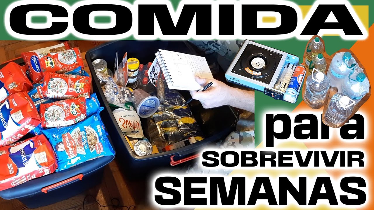 Comida para Sobrevivir semanas 🍔🥦🥖