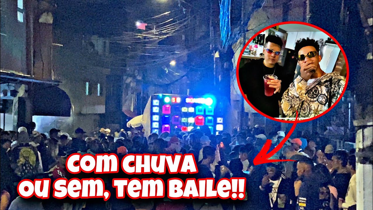 NEM A CHUVA PAROU O BAILE DO HELIPA!!