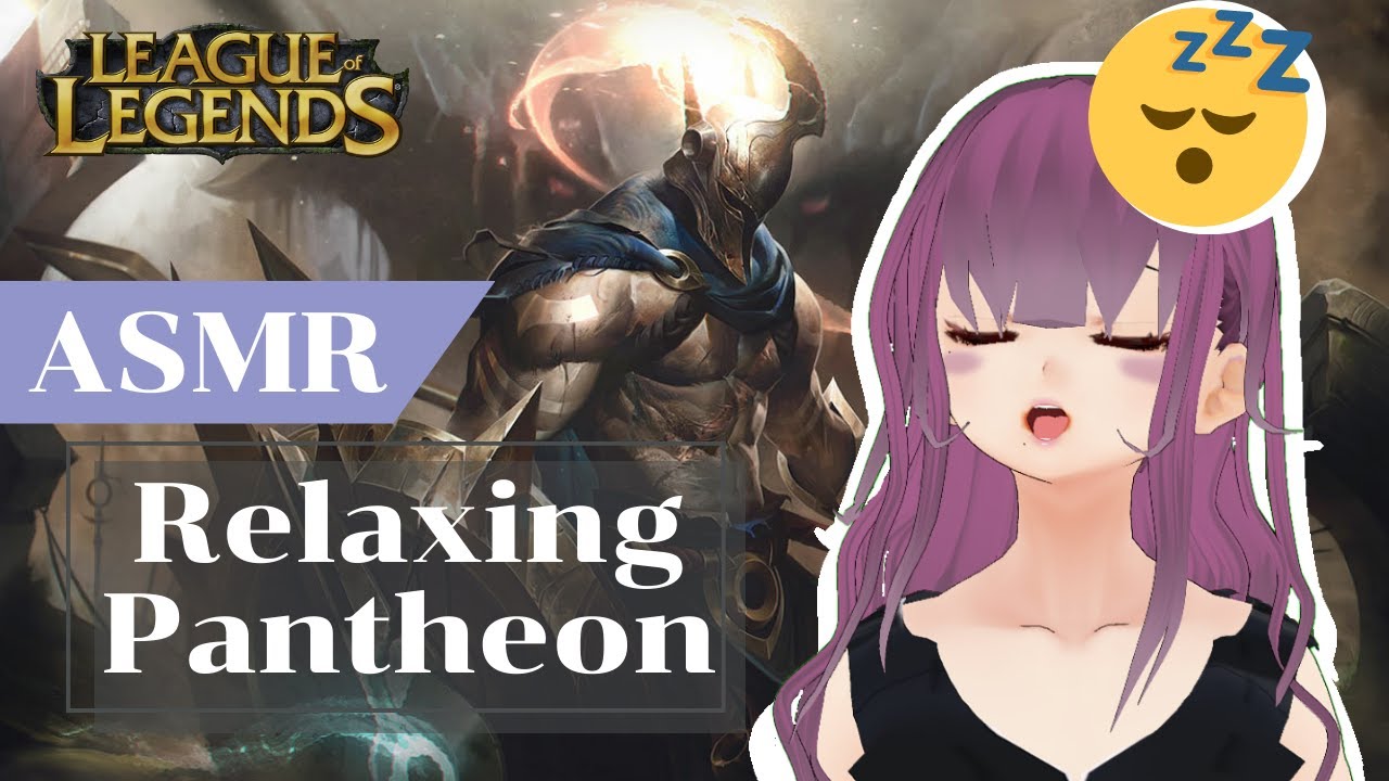 [ASMR Gaming] League of Legends Relaxing Gameplay for Sleeping 😴 Pantheon Mid [Hand Sounds]