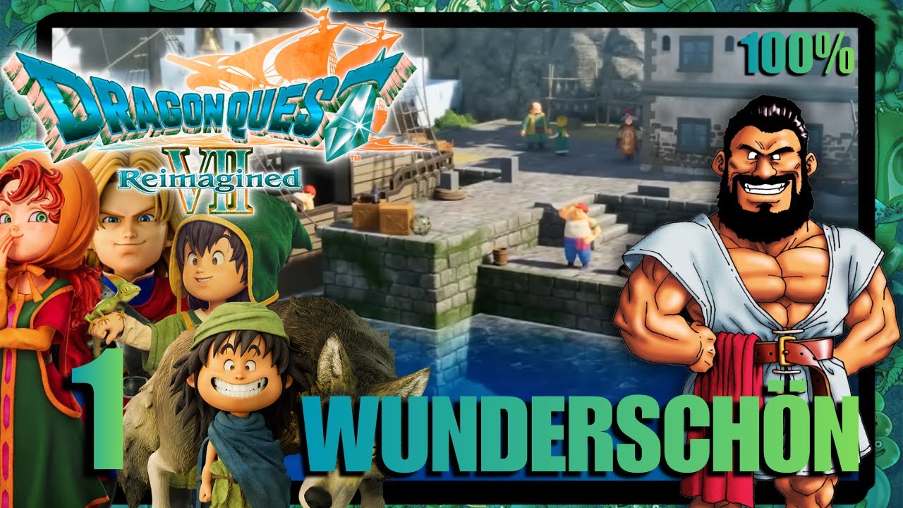 DAS REMAKE DES JAHRZEHNTS! WIE SCHÖN SIEHT DAS AUS?! Dragon Quest 7 Reimagined 100% Part 1