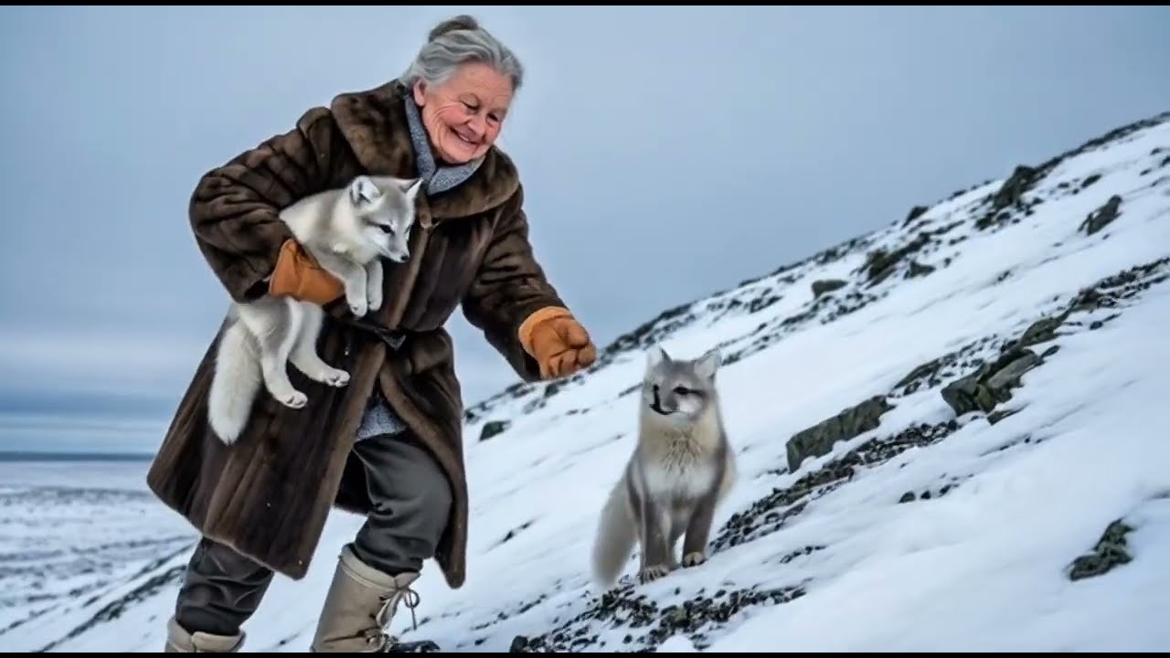 78-Year-Old Grandmother Rescues Arctic Fox Pups at -71°C in Yakutia | Miracle on Ice