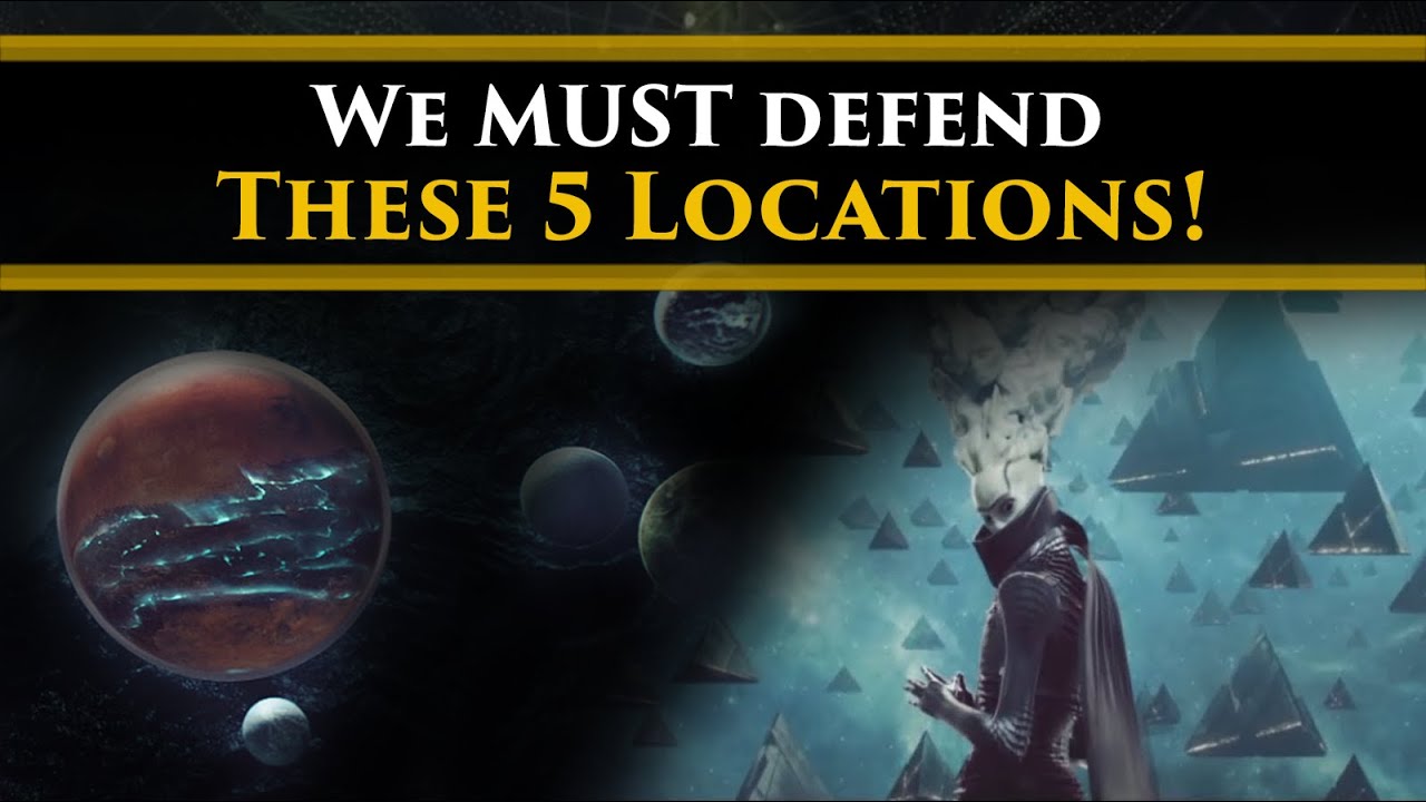 Destiny 2 Lore - We should really stop the Witness from conquering these 5 places...
