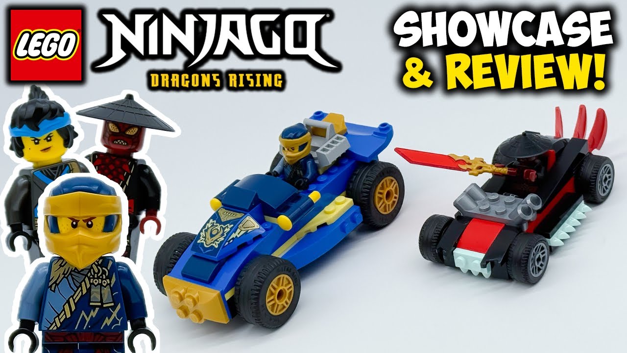 Rogue vs. Drix Race Car Duel Summer 2025 Review! Ninjago Dragons Rising Set 71840