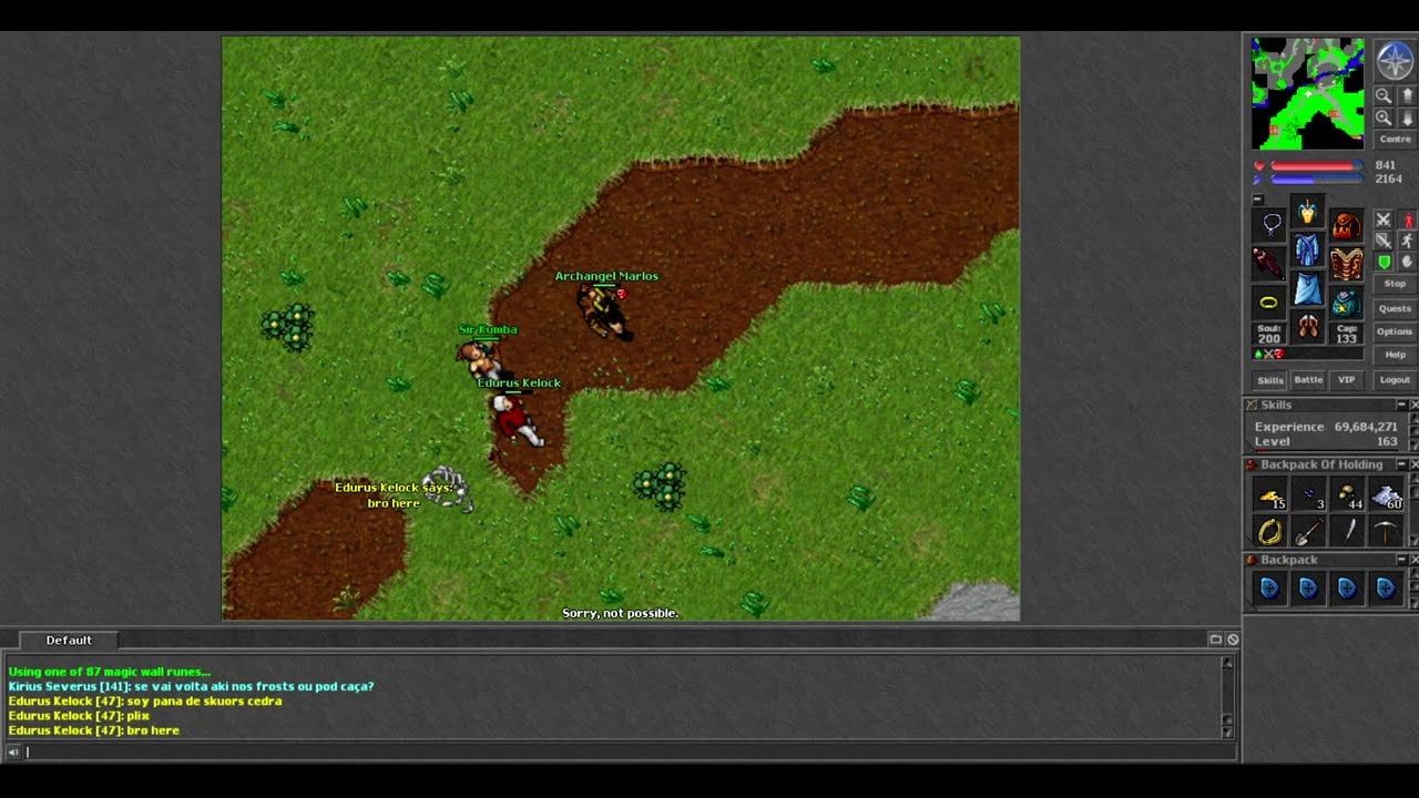 Tibia - MS 163 Luring 3 Banshees & Powerabusing II (Lucera 2008 8.4)