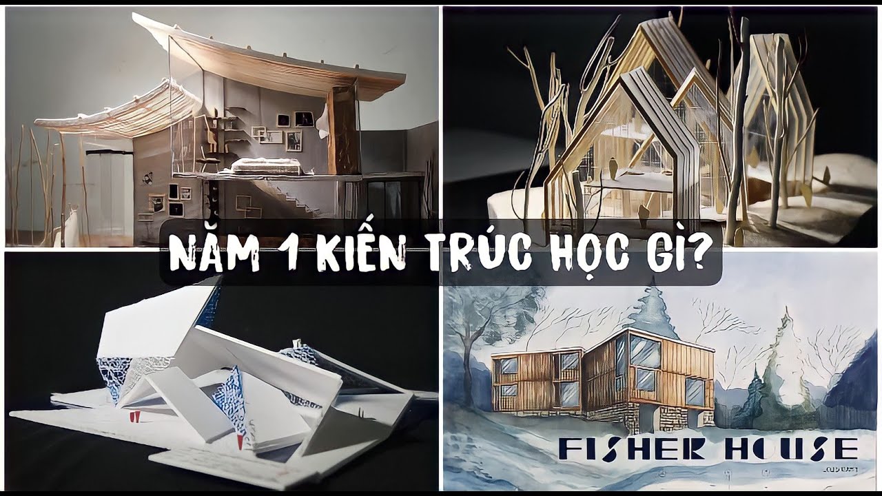 ĐỒ ÁN ĐẦU TIÊN CỦA SINH VIÊN KIẾN TRÚC II Năm nhất kiến trúc học gì? II Di Di Art
