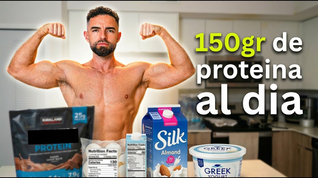 La forma mas fácil de llegar a 150gr de proteína con solo (1600kcal-1800kcal)