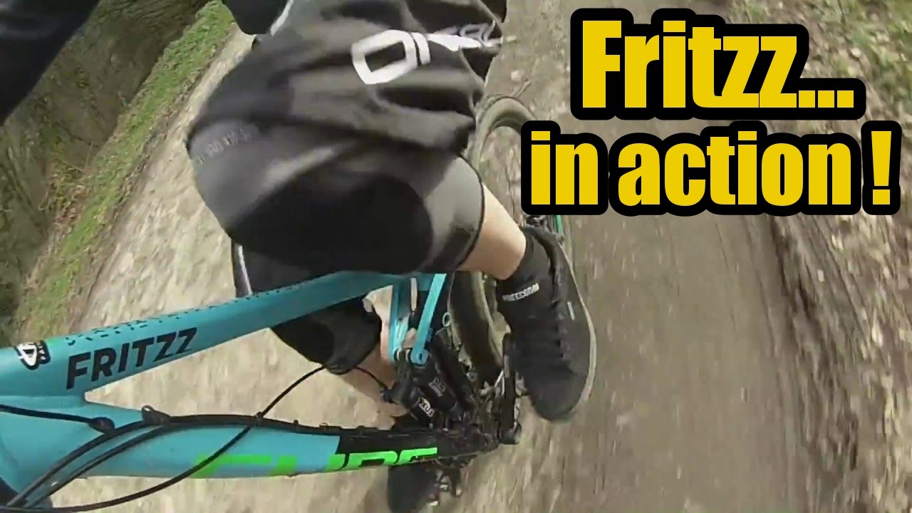 MTB: Cube Fritzz 180HPA race in action !