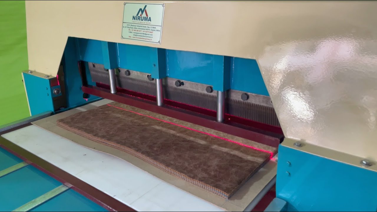 Fully Automatic Fabric Zigzag Cutting Machine Mo. +91 9662660377