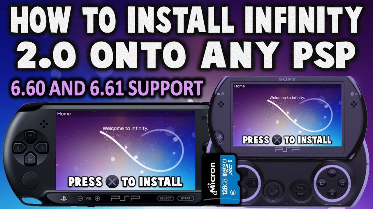 PSP Infinity 2.0 Install Guide! (6.61 - 6.60) (WORKING ON EVERY PSP)