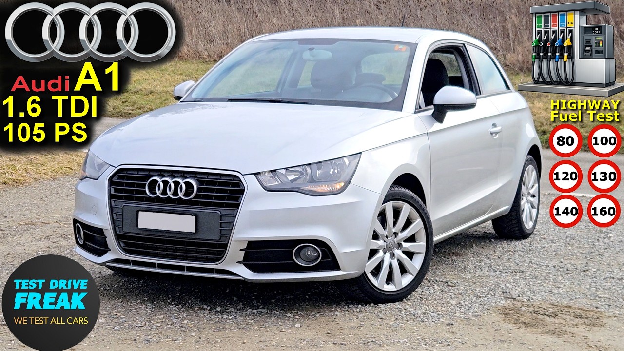 2010 Audi A1 1.6 TDI (105 PS) TEST DRIVE 🚗 Fuel Consumption & Diesel Performance Review