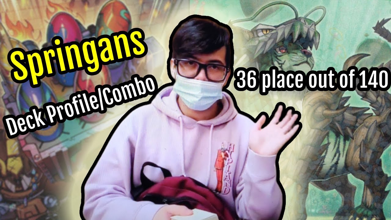 Yu-Gi-Oh! Springans Deck Profile/ COMBO (Las Vegas Regional)