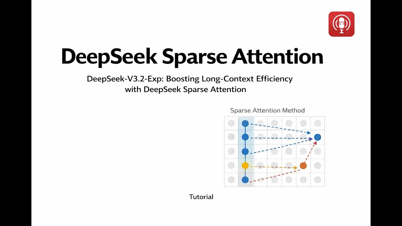 [Разреженное внимание DeepSeek] DeepSeek. Повышение эффективности работы с длинным контекстом с п...