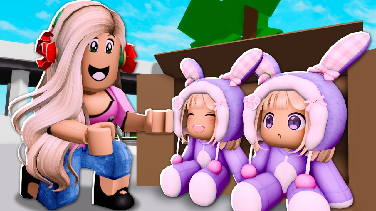 Я усыновил плюшевых близнецов! (Roblox)