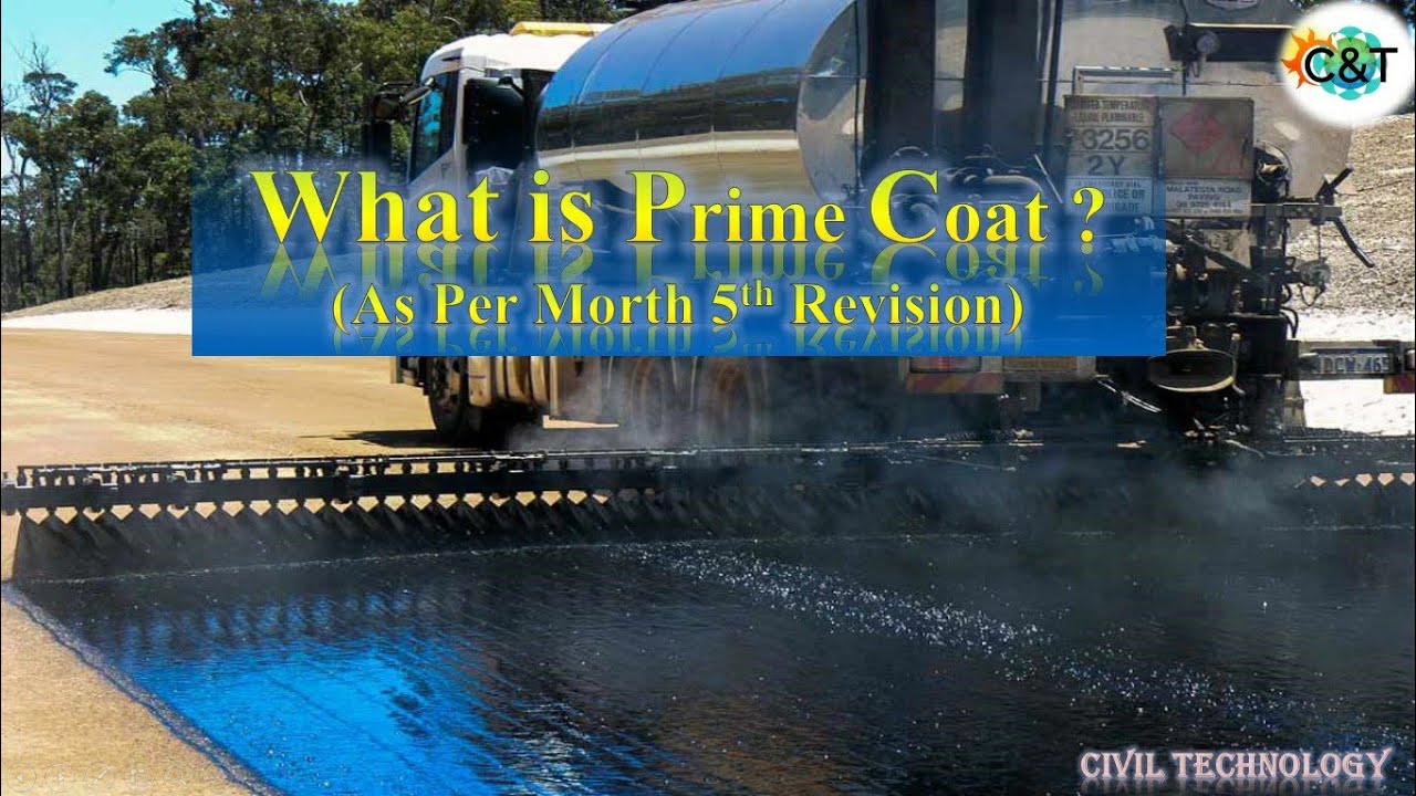 What is Prime Coat in Road Construction Work | Prime Coat | Civil Technology