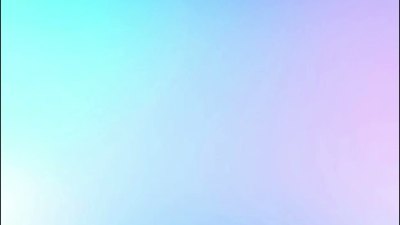 Aesthetic Light Blue & Light Pink Gradient Screen | 1 Hour Relaxing Background