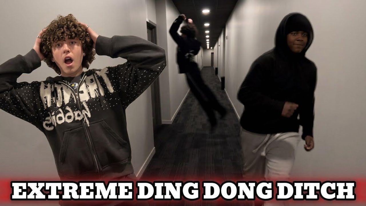 EXTREME DING DONG DITCH PRANK!