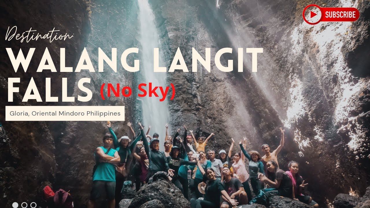 Ang ganda dito! Walang Langit Falls(no sky)|Gloria Oriental Mindoro Philippines by Bahag Adventure