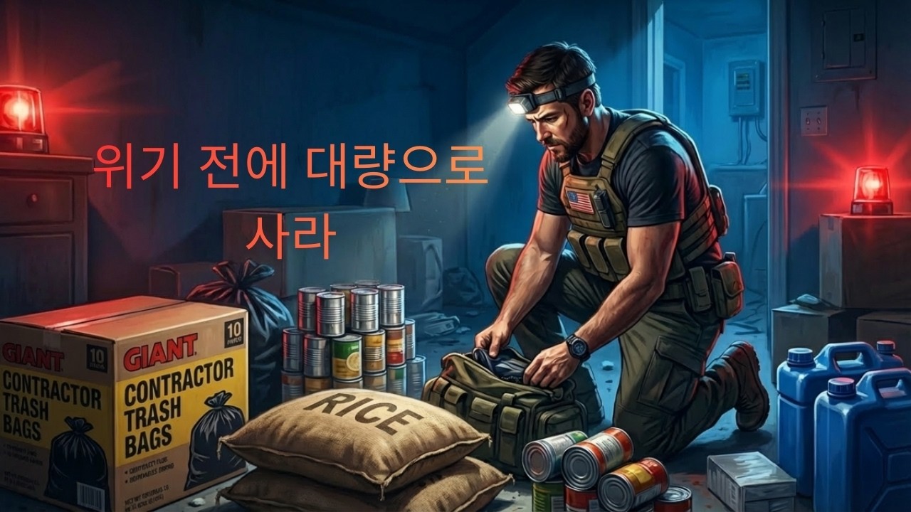 모든 똑똑한 프레퍼가 위기에 대비해 대량으로 사두는 필수 물품 TOP 17
