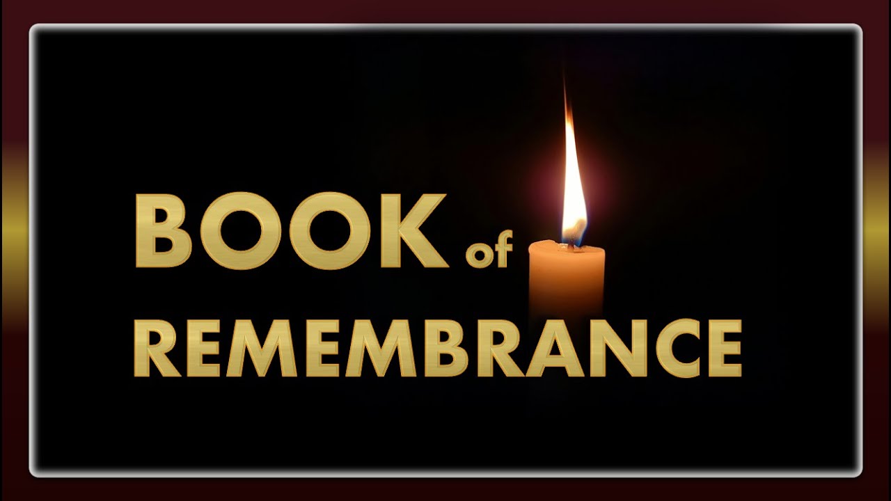 BOOK of REMEMBERANCE