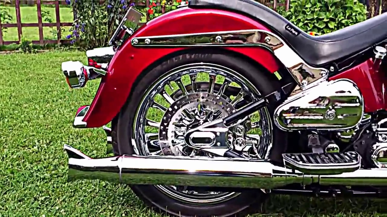 Harley-Davidson Softail Heritage Bagger EVO 1340 Sound Part 1