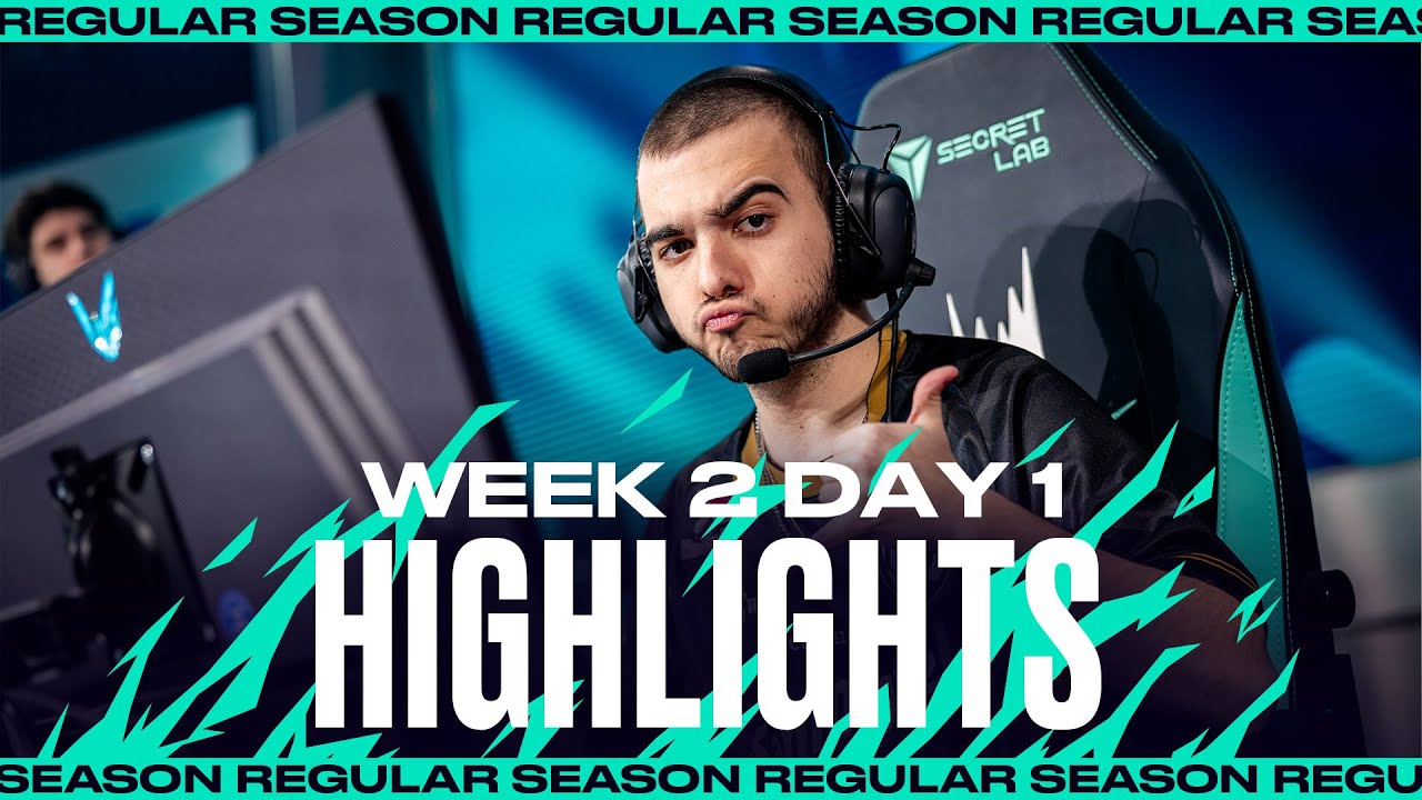LEC Match Highlights Winter 2024 W2 D1