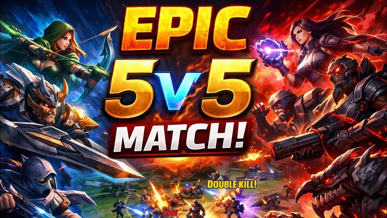 We are in the world of Moba Legend 5v5 || 