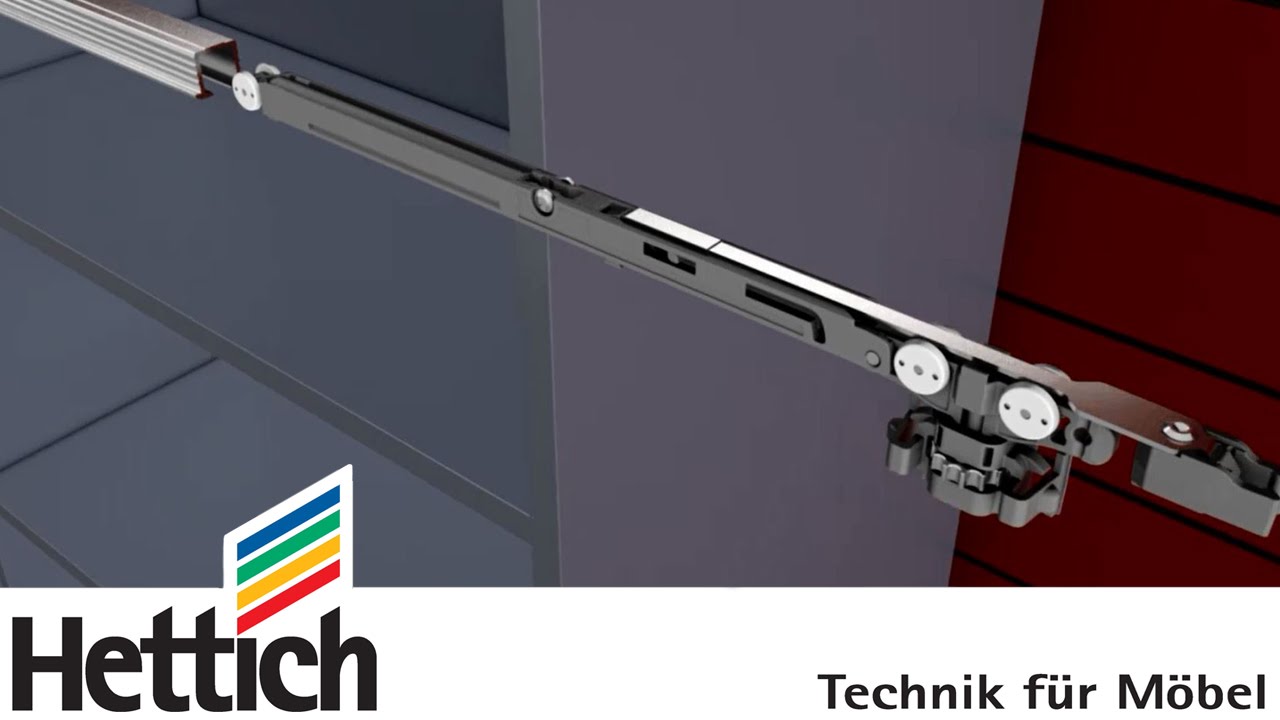 SysLine S Schiebetürsystem: Integrierte Dämpfung Silent System