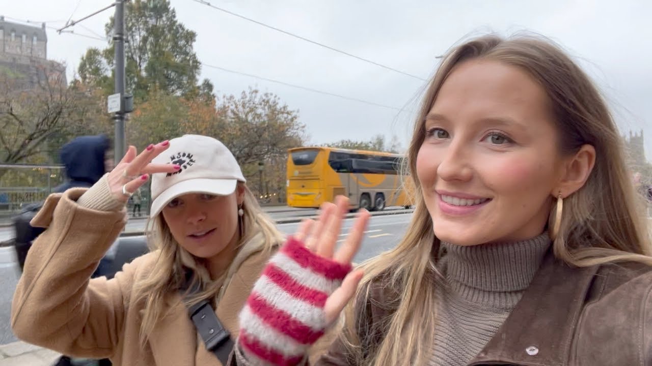 a cozy shopping weekend in edinburgh vlog